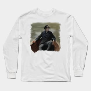 Joseph on a boat. Long Sleeve T-Shirt